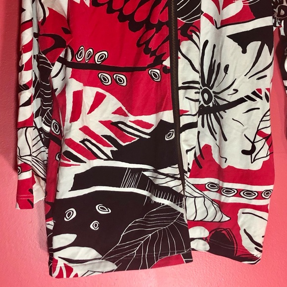 Chico's Hawaiian Themed Jacket Host Pic ✨ - Picture 7 of 16